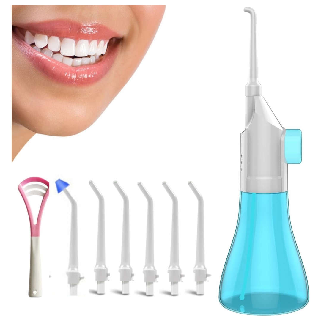 Urban Farming System - 110ML/140ML Draagbare Handbediende Waterflosser Handmatige Monddouche