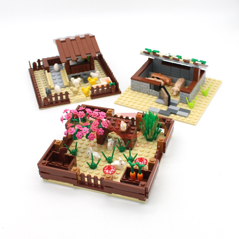 Urban Farming For Kids - MOC Urban Farm Bouwstenen voor Kinderen